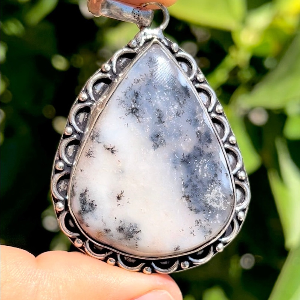 Dendritic Opal Necklace